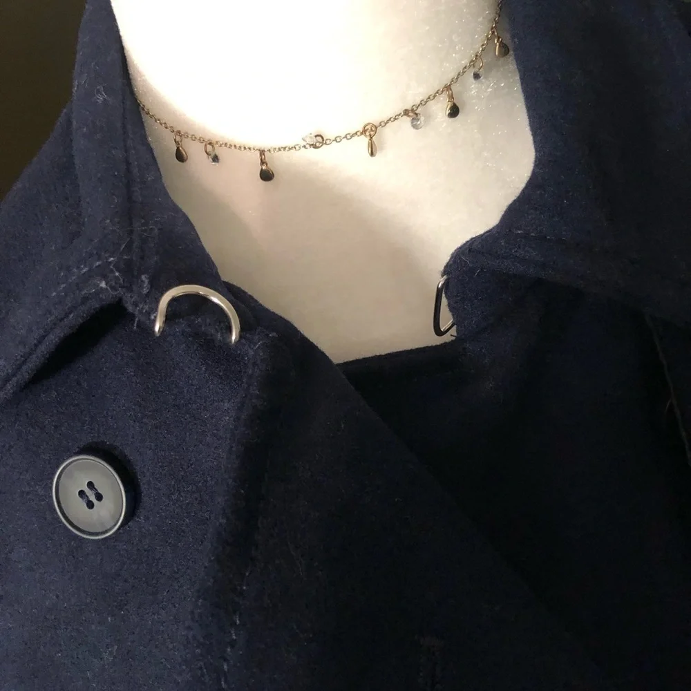 🆕Tommy Hilfiger Wool W/ Cotton Sleeves Jacket